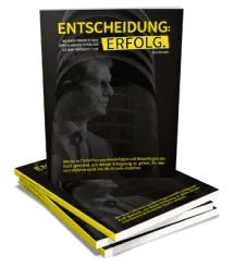 Mockup von dem Buch Entscheidung:Erfolg